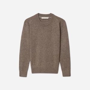 Everlane cashmere crew Basalt XS